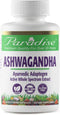 Paradise Herbs Organic Ashwagandha, Ayurvedic Adaptogen, Vegan, Non GMO, Gluten Free, 60 Vegetarian Capsules...