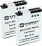 Synergy Digital Digital Camera Batteries, Compatible with Nikon EN-EL12, ENEL12, 25780 Digital Camera Batteries (Li-Ion, 3.7V, 1050 mAh), Set of 2...