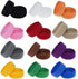 Filan 12 Colors 24 Yards Sew On Hook and Loop Tape Fastening Nylon Fabric Tape with Non-Adhesive for DIY Craft Interlocking Tape Sewing Fasteners ...
