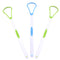 3PCS Tongue Cleaner, Soft Tongue Scraper, Oral Care Cleaners, Dental Scrapers Kits, Professional Eliminate Bad Breath, Premium Cleaning Tools (2Gr...