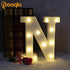 Pooqla LED Marquee Letter Lights Sign, Light Up Alphabet Letter for Home Party Wedding Decoration N...