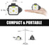EGUKU Running Light, 2Pack Clip On Running Lights for Runners at Night 4 Light Modes USB Rechargeable LED Lights Wearable Small Lightweight Joggin...