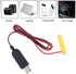 LR03 AAA Battery Eliminator 2M USB Power Supply Cable Replace 1 to 4pcs AAA Battery (3V)...