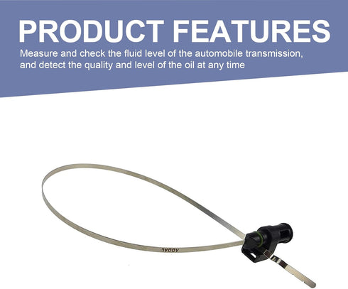 1 PC Car Gearbox Oil Dipstick, Anti-Rust Car Engine Oil Level Measuring Tool, Immersion Engine Oil Dipstick Indicator, Universal for Most Cars (Bl...