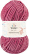YUMI Velvet Bunny Chenille Blanket Amigurumi Yarn for Crocheting and Knitting Super Bulky 100 gr (132 yds) (Magenta) (1 Skein)......