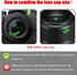 Z50 Z30 46mm Snap-on Lens Cap for Nikkor Z DX 16-50mm f/3.5-6.3 VR Lens for Nikon Z30 Z50 Camera, Fire Rock Center Pinch 46MM Lens Cap-2 Packs...