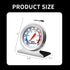 Hanging Oven Thermometer Large Dial Oven Thermometer 50-300°C/100-600°F Accurate Temperature Gauge for Gas Electric Oven Instant Read Numbers Stai...