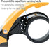 Packing Tape Dispenser Gun 2-Inch, 2 Pack Metal Tape Gun with Safety Protection, 3-Inch Inner Paper Core...