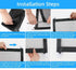 Foldable Mesh Dog Gate Indoor No Drill Pet Gates Portable Puppy Guard Isolation Fence Pet Screen Door for Doorways, Stairs, Hallways 71" x 31.5" 4...