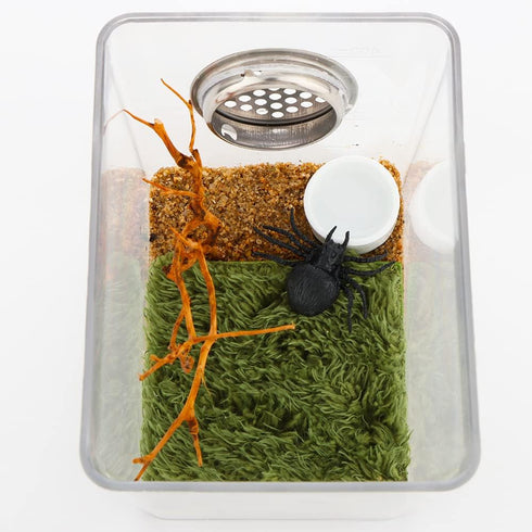 8 Pcs Spider Micro Ceramic Water Bowl Tarantula Mini Dish for Tarantula Spider Scorpion Cricket Snail Manti Millipede Tiny Bugs (White)...