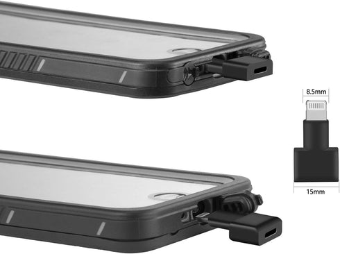 Lightning_Extender : Male to Female Lightning Extender Adapter, Compatible with iPhone, iPad, iPod with 8-pin Lightning Connector. Compatible i10L...