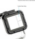 Side Open Skeleton Housing Case for GoPro Hero 5/6/7 Black Action Camera - Protective Lens Removal NOT Needed - Transparent Clear...