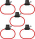 ATC/ATO 30A in-Line Fuse Holder 16 Gauge Wiring Harness 12V Standard Plug Socket Pack of 2...