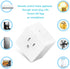Seamless Home Automation: Smart Plug with 3-Prong Grounded Outlet - Control Electrical Devices Remotely, Compatible with Alexa and Google Home, Ef...