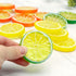 30 PCS Artificial Lemon Slices - Simulation Lemon Slices Plastic Fake Fruit Artificial Lifelike Small Fruit Model for Home Kitchen Table Party Dec...