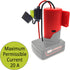 M12 Adapter with Fuse Battery Adapter for Milwaukee 12V M12 Battery Dock M12 Adapter Dock Power M12 Adapter 12V M12 Dock Power Connector 12 Gauge ...