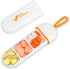 Toplive Travel Pill Organizer, Portable Pill Container Mini Daily Pill Organizer, Small Pill Case Travel Medicine Organizer Pocket Vitamin Supplem...