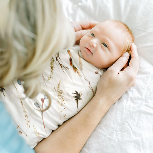 GRSSDER Baby Blankets Super Soft Jersey Knit Swaddle Blanket 2 Pack for Baby Girls and Boys, Double Layer Reversible Receiving Blankets 34 x 44 Ex...