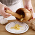 Mortar and Pestle Set, Bamboo Garlic Pounder Mincer Tool Kitchen Grinder Supplies for Garlic, Mincer, Coffee, Herb Spice, Ginger, Spice. (S)...