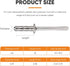 3/16" x 1" 304 Stainless Steel Double-Drum Blind Rivets - Round Head, Pull Nail Drum Type - Ideal for Home Renovation, Auto Repair - Multi-Drum Ha...