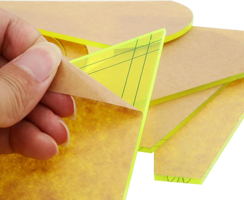 Acrylic Quilting Template Ruler, Design Plate, Patchwork Templates for Sewing Machine Domestic Templates DIY Quilting Ruler Quilting for Clothing ...