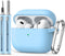 AirPods Pro 2nd/1st Gen Case Cover (2023/2022/2019) with Cleaner Kit,Soft Silicone Protective Cover for Apple AirPod Pro 2 Generation Charging Cas...