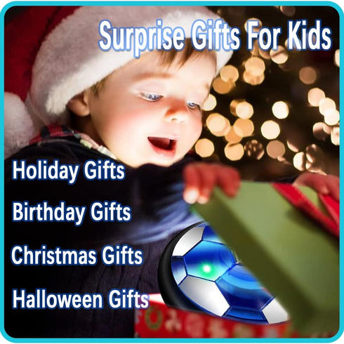 JRD&BS WINL Hover Soccer Ball Toys for Boys Girls Rechargeable Floating Soccer Ball with Led Lights Indoor Air Football Game Birthday Gifts for Ki...