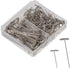 150Pcs T Pins, 1&2 Inch Sewing Pins Long Straight Pins for Foam Head with Box, Stainless Steel Wig Pins for Wigs, T Pins for Knitting Sewing, Quil...