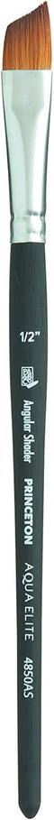 Princeton Aqua Elite Paintbrush, Size 1/2 inch, Matte Black...