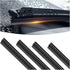 4PCS Car Windshield Wiper Blade Strips, DIY Silicone Car Frameless Window Boneless Replacement, Auto Adjustable Insert Rubber Wiper Blade Refills,...