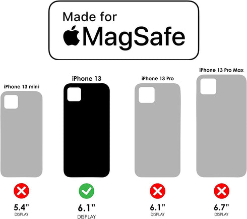 LifeProof Next Screenless Series Case for MagSafe for iPhone 13 (NOT Mini/Pro/Pro Max) Non-Retail Packaging - Precedented Green...