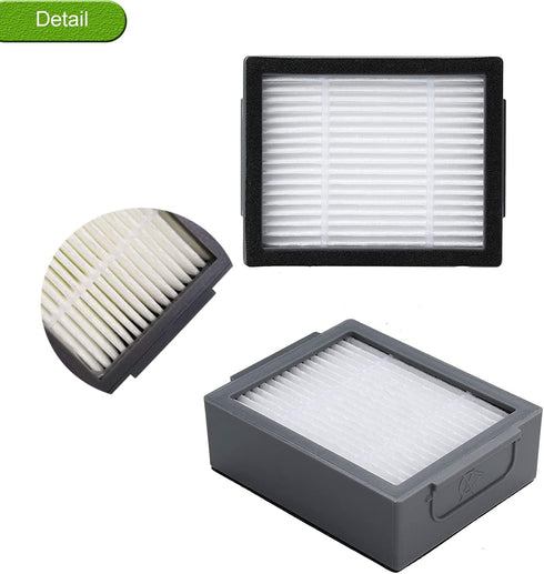 Fuyoda 6 Pack Upright Filters Replacement Compatible with irobot Roomba E&I Series E5(5150) E6(6198) i3(3150) i3+(3550) i4(4150) i4+ i6 i6+(6550) ...