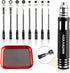10 in 1 RC Model Repair Tools Kit with 1.5/2.0/2.5/3.0/4.0/5.5mm Hex Screwdrivers Wrench Phillips & Slotted Screwdriver, Metal Tray for RC Cars He...