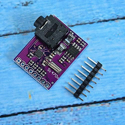 Comimark 1Pcs Breakout Board Si4703 FM RDS Tuner for AVR ARM PIC Arduino Compatible...