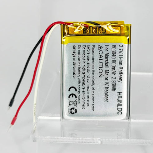 DC 3.7V 800mAh 603040 Rechargeable Lithium-ion Battery for Marshall MID Major II Major III Major IV Bluetooth Headphones VDL603040 SR603040...