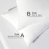 White Pillowcase Set - King Size (20 x 36 inches) Bed Pillow Cover - Brushed Microfiber, Wrinkle, Fade & Stain Resistant - Hidden Zipper Closure P...