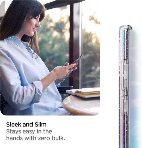 Spigen Liquid Crystal Glitter Designed for Samsung Galaxy Note 10 Case (2019) - Crystal Quartz...