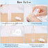 20Pcs 10ml/0.34oz Airless Pump Bottle Refillable Plastic Airless Vacuum Dispenser Portable Clear Cosmetic Sample Vial Container Jars for Lotion Em...