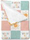 Boho Rainbow You Are My Sunshine Baby Blanket Girls Gift, Pink Sun Polka Dots Patchwork Flannel Fleece Nursery Bed Blankets, Soft Lightweight Newb...