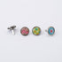 (100 Pieces) Metal Cute Decorative Brads (12mm) – Mixed Mini Small Round Head Brass Paper Fasteners with Split Pins for Scrapbooking, DIY Crafts, ...