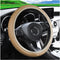 15 Inch Car Steering Wheel Cover, Anti-Slip Breathable Automotiv PU Leather Elastic Stretch Steering Wheel Protector for Women Men, Vehicle Access...
