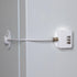 Refrigerator Lock Strong Adhesive Combination Fridge Door Lock with Code, Child Proof Freezer Cooler Door Lock, Child Baby Safety File Drawer Lock...