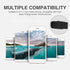 3D VR Glasses VR Virtual Reality Headset Support 360°Panorama Large Screen an-ti Bluelight Adjustable Pupil Distance Preven-t Fatigue Goggles for ...