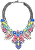 Lovage Colorful Resin Bubble Bib Statement Necklace Bohemian Chunky Collar Jewelry...