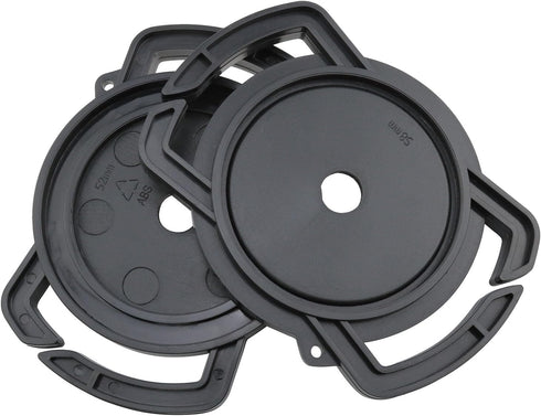 Haidong Camera Lens Cap Holder Cap Buckles Black Camera Lens Cap Cover Buckles for 67mm 58mm 52mm Lens Cap Size-4PCS...