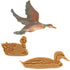Jem Enterprises Wild Duck Fondant Cutters, for Cake Decorating, Set of 4...