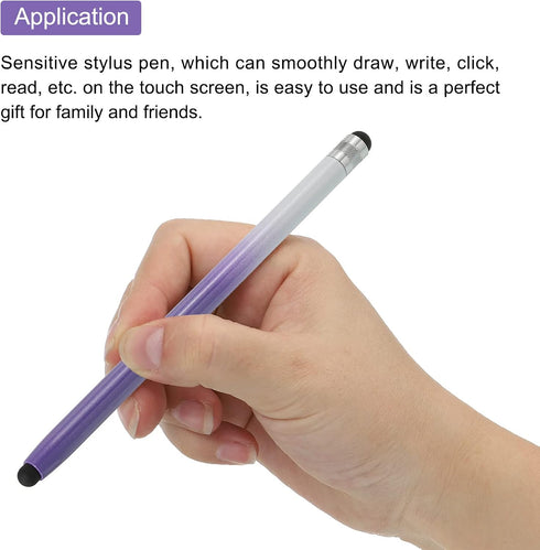 MECCANIXITY Stylus Pens for Touch Screens Dual Rubber Tips Capacitive Stylus Tablet Pen Sensitivity Precision for Universal Touch Devices, Gradien...