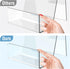 6 Pack Acrylic Book Stand, Clear Easel Stand for Display, Book Display Holder, Display Stand for Album, CD, Magazine, Postcard, Picture, Plate, Ar...