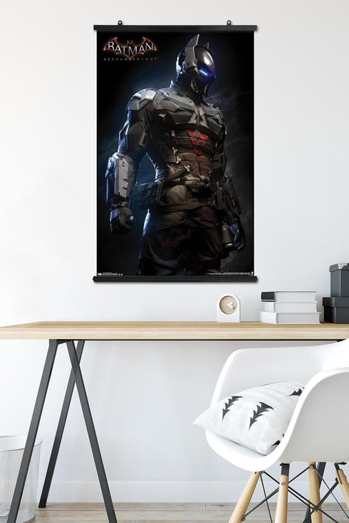 Trends International DC Comics VIdeo Game - Arkham Knight - Armor Wall Poster, 22.375" x 34", Premium Poster & Clip Bundle...