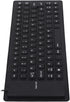 Pissente Foldable Silicone Keyboard, Fully Sealed Design Lightweight 85 Keys Portable Silent Soft Comfortable USB Wired Silicone Keyboard for Lapt...